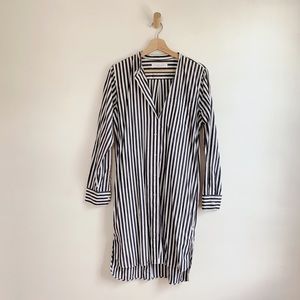 Everlane Cotton Poplin Striped Dress